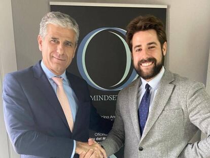 De izquierda a derecha: Rafael Roca, socio fundador de Roca & Asociados; y Oriol Giró, CEO de Emindset Law.