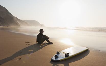Playa de Sagres en Portugal.