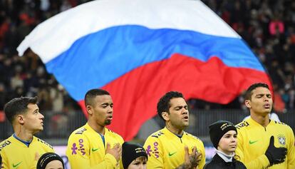 A seleção brasileira venceu a Rússia na última sexta-feira.