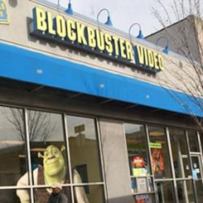 Establecimiento de Blockbuster.