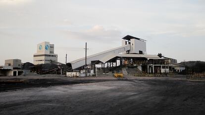 La mina de carbón Pasta de Conchos coal mine, en San Juan de Sabinas (Coahuila), en octubre de 2020.