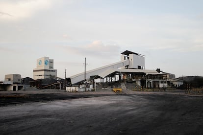 La mina de carbón Pasta de Conchos coal mine, en San Juan de Sabinas (Coahuila), en octubre de 2020.