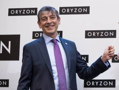 Carlos Buesa y Tamara Maes, presidente y directora científica, respectivamente, de Oryzon Genomics.
 