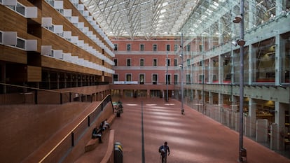 Instalaciones de la Universidad Pompeu Fabra en Barcelona.