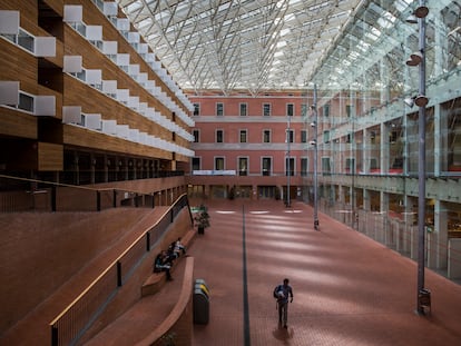 Instalaciones de la Universidad Pompeu Fabra en Barcelona.