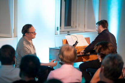 El barítono Georg Nigl y el pianista Alexander Gergelyfi interpretan ‘Die schöne Müllerin’ el jueves por la noche en el Stefan Zweig Zentrum.