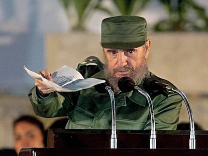 Fidel Castro, en La Habana en 1999.