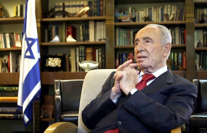 Israeli President Shimon Peres.