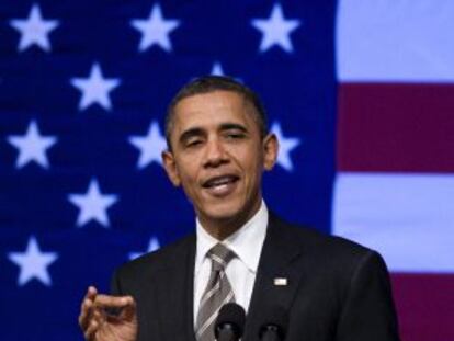 Obama, durante un discurso en San Francisco el pasado 16 de febrero.