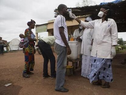 Frontera entre Mali y Guinea / Foto Joe Penney para Reuters