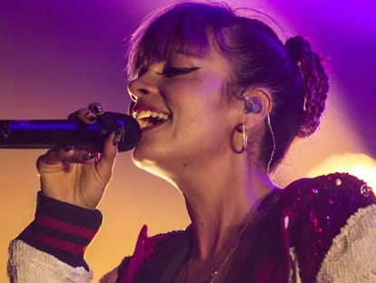 Lily Allen en un concierto en El Tabernacle en Atlanta (Estados Unidos) el 17 de septiembre de 2014.