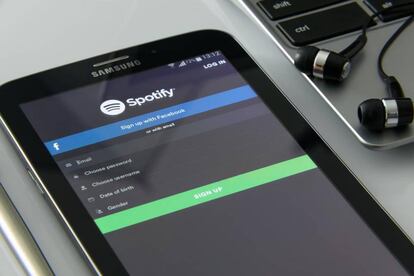 Aplicación de Spotify