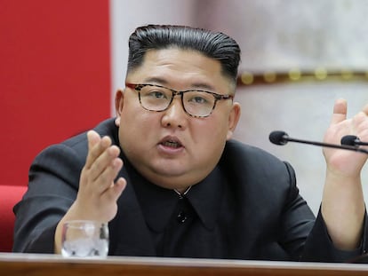 El líder norcoreano, Kim Jong-un, en una imagen de archivo.