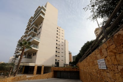 Residencial donde vivía Kuzminov, en Villajoyosa.