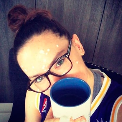 Daisy Ridley en una imagen de Instagram.