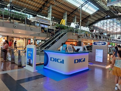 Tienda de Digi en un centro comercial de Madrid.