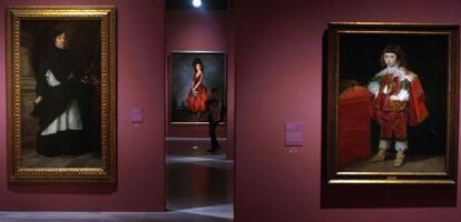 Vista de las salas de la exposición 'Colección Casa de Alba', celebrada en 2009 en el Museo de Bellas Artes de Sevilla.