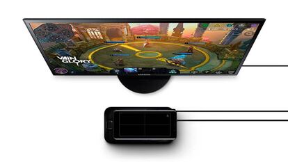 El Samsung DeX Pad nos permite utilizar el móvil como un Touchpad