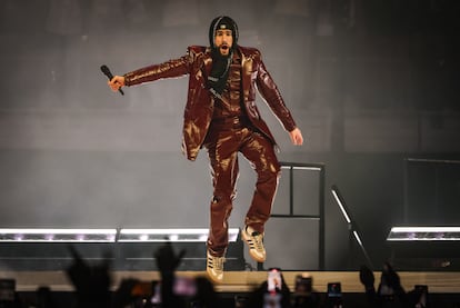 Bad Bunny actuando en Miami, en mayo de 2024. 