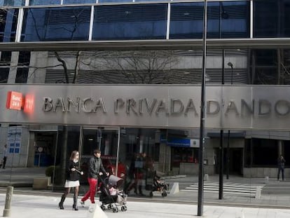 Oficina de Banca Privada d'Andorra, a Andorra la Vella.