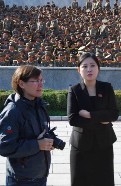 Macarena Vidal Liy, en Corea del Norte. 