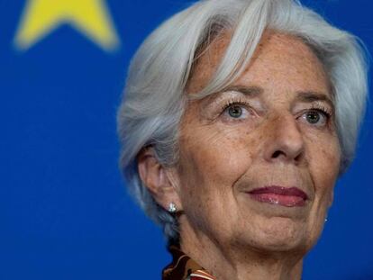 Christine Lagarde, presidenta del BCE.