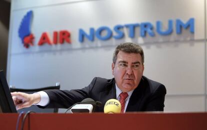 Carlos Bertomeu, presidente de Air Nostrum.