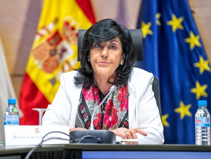 Esperanza Casteleiro, directora del CNI, el pasado abril.