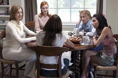 Una imagen del estreno de <i>Desperate housewives.</i>