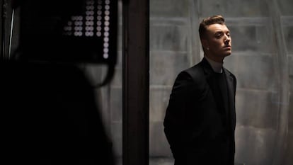 El cantante Sam Smith para Balenciaga. 