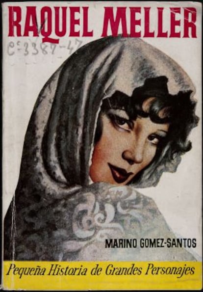 Raquel Meller, 1958, texto de Marino Gómez-Santos.
