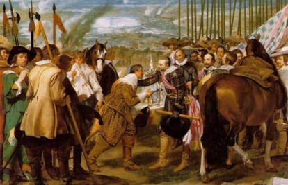 'La rendición de Breda', de Velázquez, narra un suceso histórico.