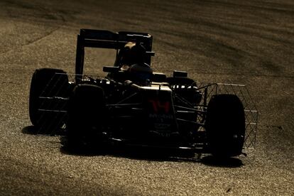 El monoplaza de Fernando Alonso para la nueva temporada de fórmula 1.