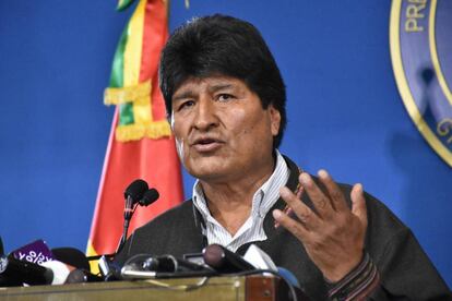 Evo Morales, expresidente de Bolivia.