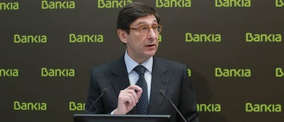 El presidente de Bankia, Jos&eacute; Ignacio Goirigolzarri.