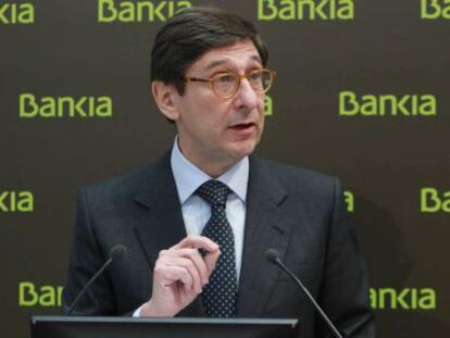 El presidente de Bankia, Jos&eacute; Ignacio Goirigolzarri.