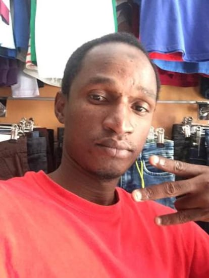 Mody Cissoko, uno de los malienses deportado desde Canarias a Mauritania.