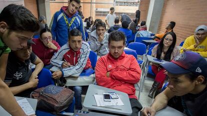 Estudiantes de Uniminuto, Universidad Colombiana apoyada por IFC.