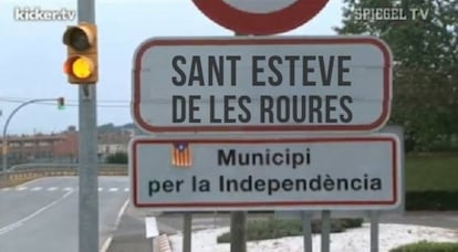 Imatge tuitejada pel compte de l'Ajuntament de Sant Esteve de les Roures.