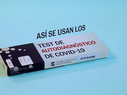 Vídeo | Así se hace un test de autodiagnóstico de antígenos de covid-19