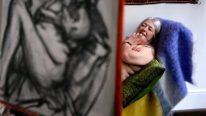 Mary Beard, en una escena de 'El desnudo en el arte'