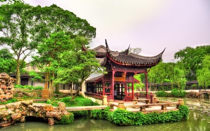 El Jardín del Administrador Humilde en Suzhou.