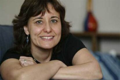 María Contel, que trabaja como <i>cajal</i> en la Universidad de Zaragoza