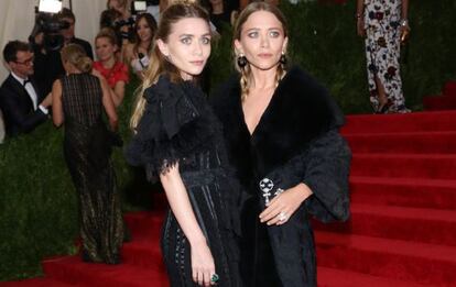 Mary-Kate Olsen and Ashley Olsen, en la gala de MET.