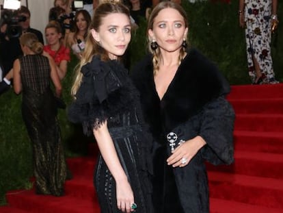 Mary-Kate Olsen and Ashley Olsen, en la gala de MET.