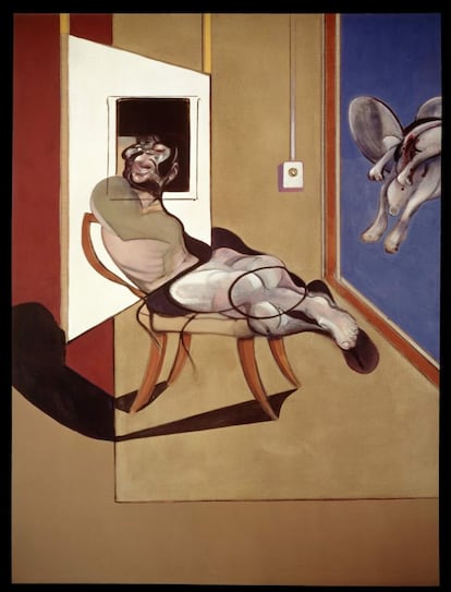 'Figura sentada', 1974, Francis Bacon