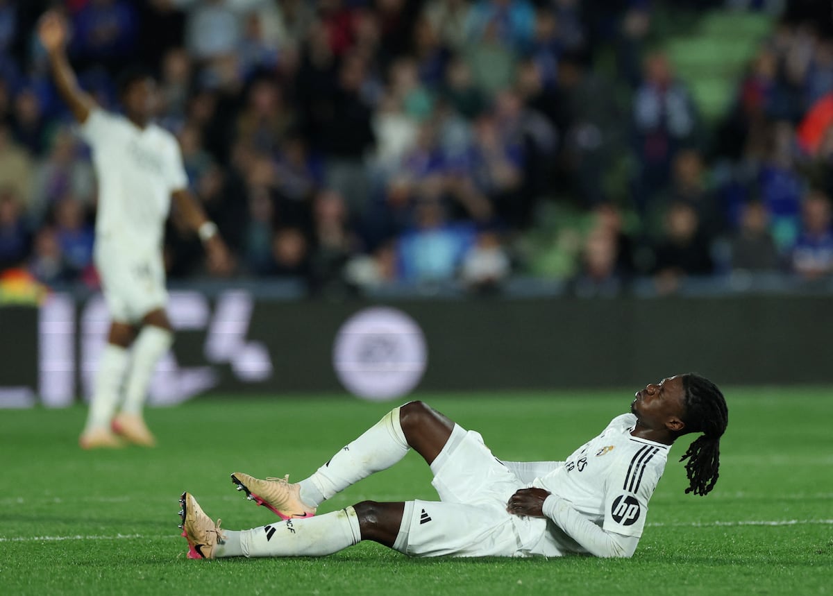 Camavinga se pierde el final de la temporada y el Mundial de clubes por la lesión muscular que sufrió en Getafe