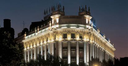 Fachada del hotel NH Nacional en Madrid