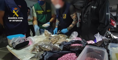 Drug raid in Spain