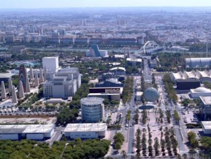Vista del Parque Científico y Tecnológico Cartuja, en Sevilla.